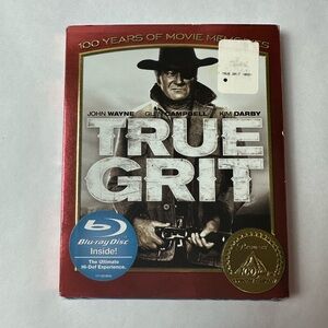 RARE True Grit Blu-ray Disc With Slipcover New Sealed Rare Collectible